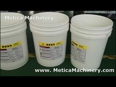 페인트 통을 위한 자동적인 둥근 콘테이너 레테르를 붙이는 기계