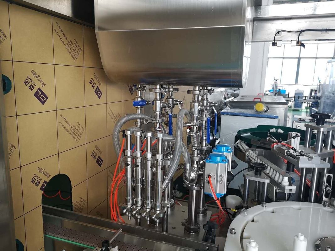 2000BPH 50-500ml PLC 제어 모노블록 롤 온 병 채용 뚜?? 기계