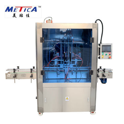 500ml 손 소독제 병 충전물 기계 50Hz 60Hz PLC 통제