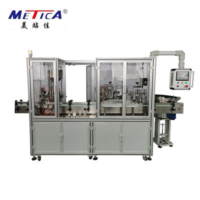 50ml 크림을 위한 1500-4000BPH Monoblock 충전물 및 모자를 씌우는 기계 500kg