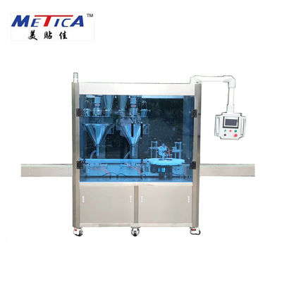하수구 청소 분말 충전 및 캡핑 기계 0.8MPa 공기 공급