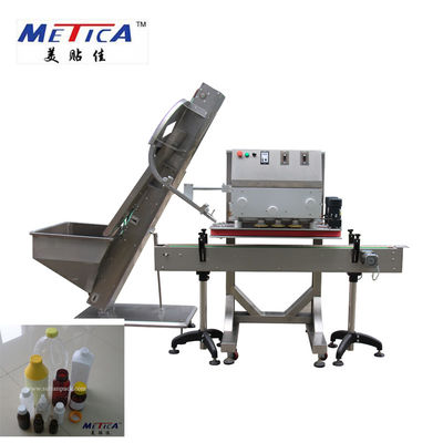 METICA 자동 플라스틱 병 캡핑 기계 스핀들 캐퍼 1800BPH-9000BPH